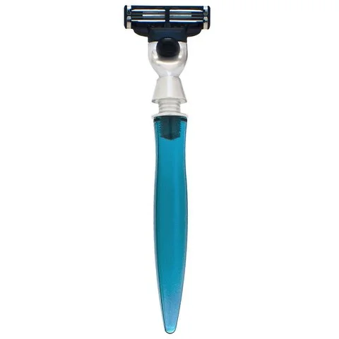 eShave 3 Blade Razor Blue Image 1