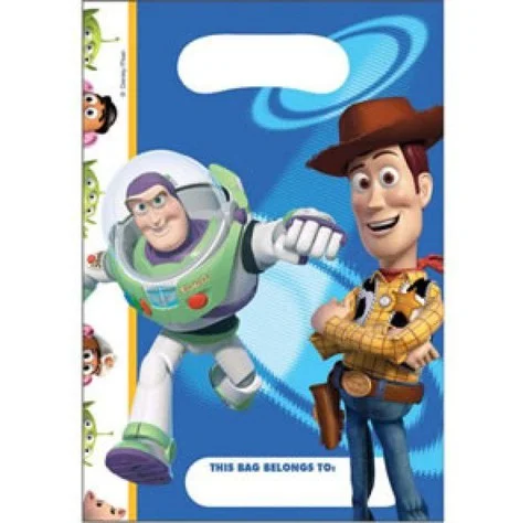 Toy Story 3 Loot Bags 6 Per Pack Image 1