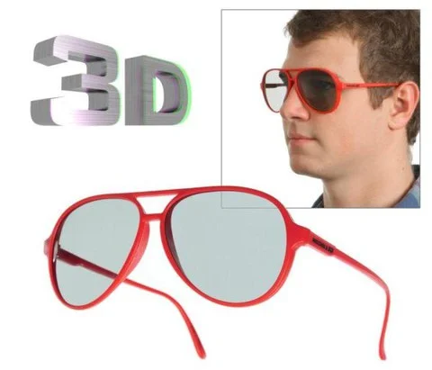 3D Glasses - 1 - Black Image 1