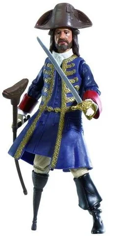 Pirates Of The Caribbean - Basic Figure Wave #1 Barbosa Figure Image 1