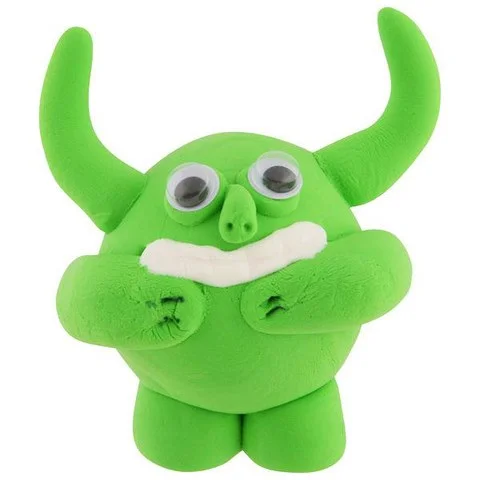 Monster Bunch Modelling Clay - Green Image 1