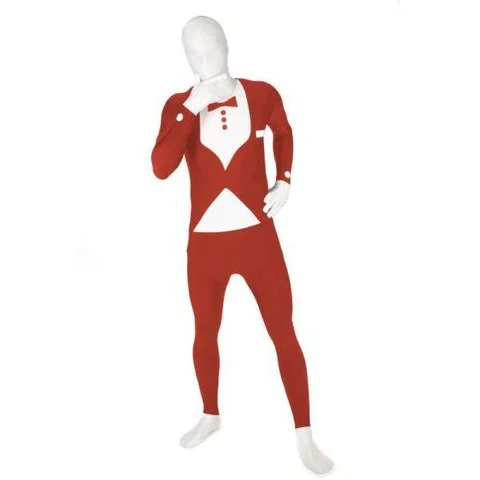 Morphsuits Tuxedo Red - M - Red Image 1