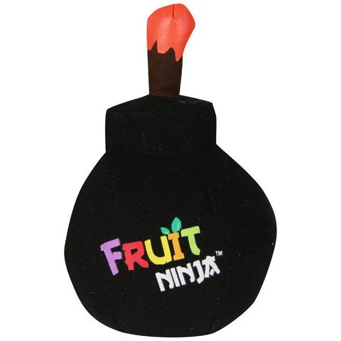 Fruit Ninja 5 Inch Plush With Sound - Bomb Image 1