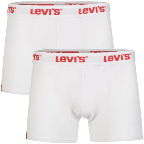 Levi's Men's 2-Pack Trunks - White - S - White Image 1
