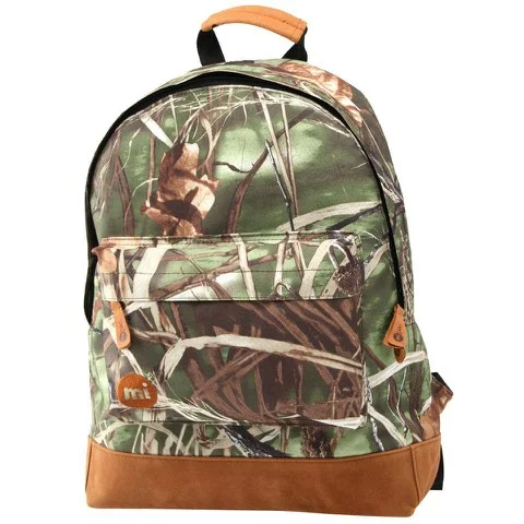 Mi-Pac Camo Leaf Print Backpack Image 1