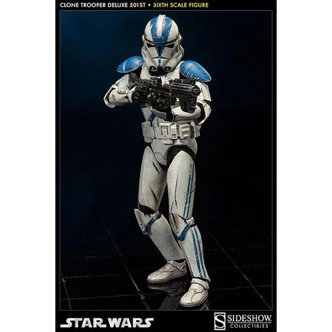 Sideshow Collectibles Clone Trooper Deluxe: 501St Legion Statue Image 1