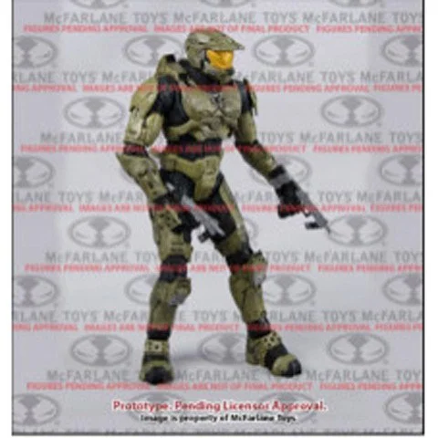 Halo 2 Master Chief Action Figure Image 1