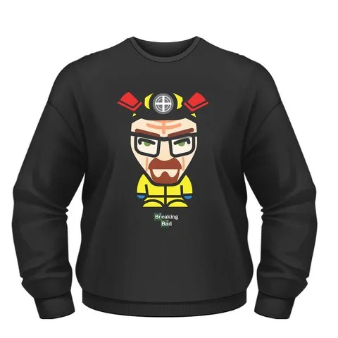 Breaking Bad Sweatshirt - Walter White Cooking Minion - S - Black Image 1