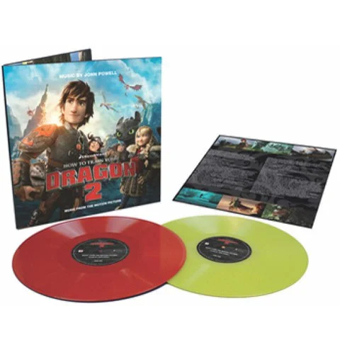 How to Train Your Dragon 2 OST (2LP) - Limited Coloured Vinyl (200 In The UK Only) Image 1