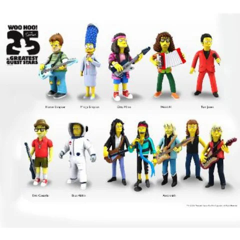 NECA Simpsons 25th Anniversary Joe Perry 5 Inch Action Figure Image 1