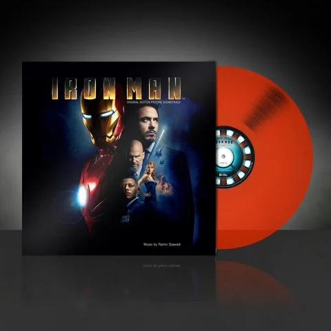Iron Man: The Original Motion Picture Soundtrack OST – Zavvi Exclusive - Limited Coloured Red Vinyl (500 Worldwide Only) Image 1
