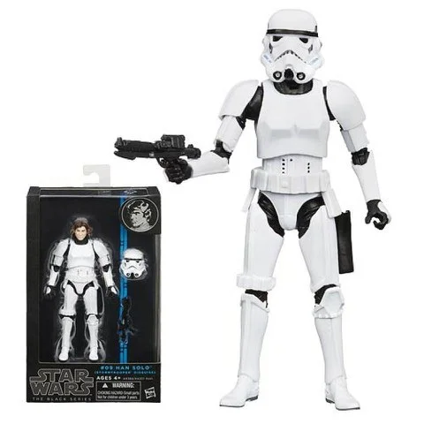 Star Wars The Black Series Han Solo in Stormtrooper Disguise 6 Inch Action Figure Image 1