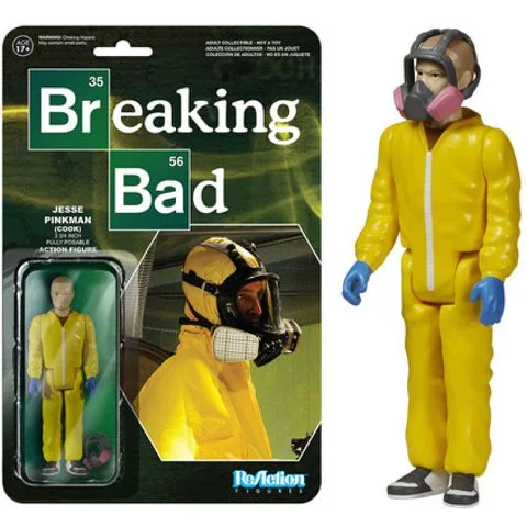 ReAction Breaking Bad Jesse Pinkman Cook 3 3/4 Inch Action Figure Image 1