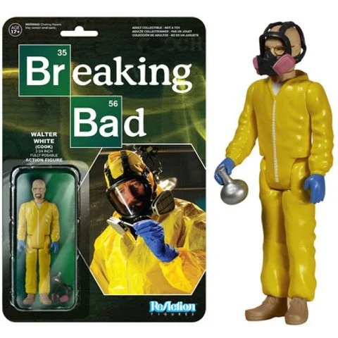 ReAction Breaking Bad Walter White Cook 3 3/4 Inch Action Figure Image 1