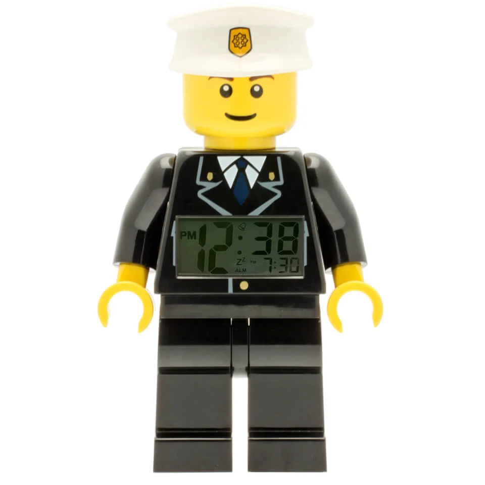 LEGO City: Policeman Mini-Figure Clock Image 1