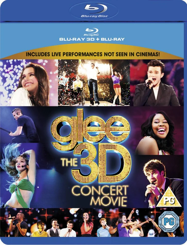 Glee The Concert Movie - Ultimate 3D Edition (Contains 3D Blu-ray, Blu-ray, DVD and Digital Copy) Image 1