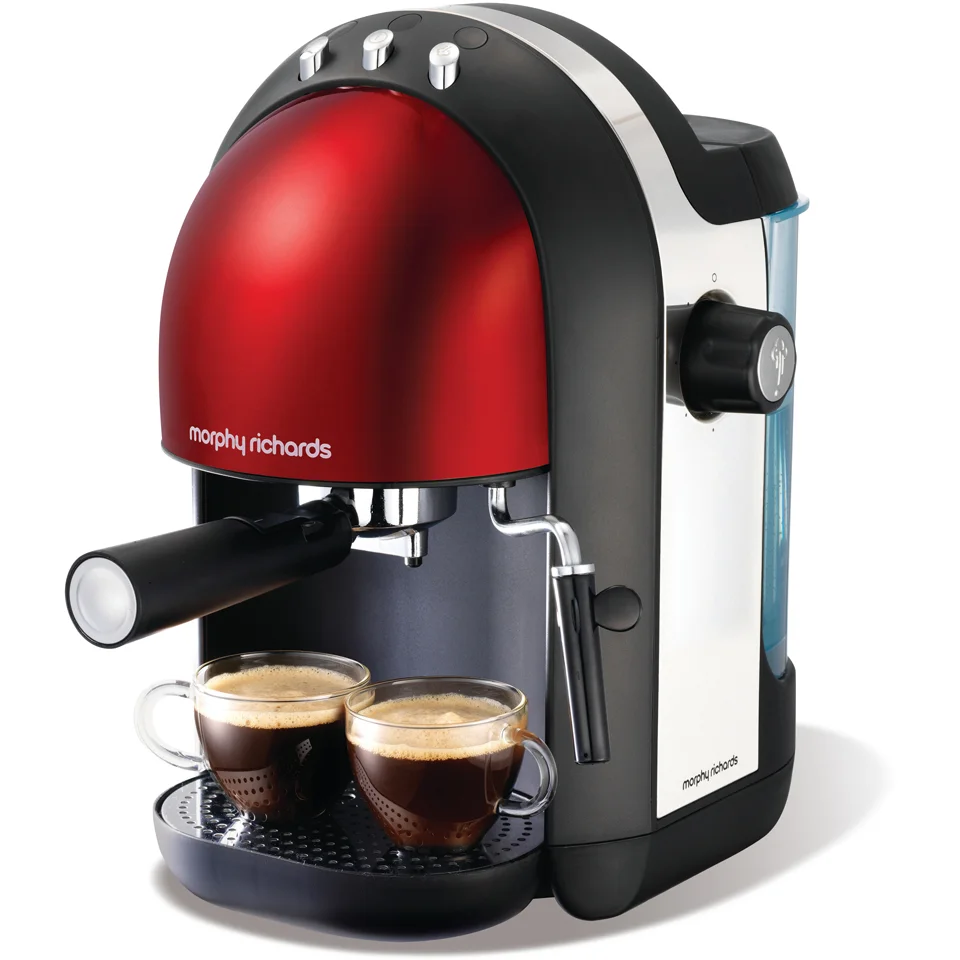 Morphy Richards Meno Espresso - Red Image 1
