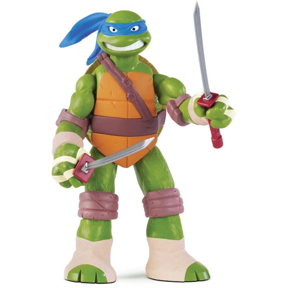 Teenage Mutant Ninja Turtles Leonardo Battle Shell Action Figure Image 1