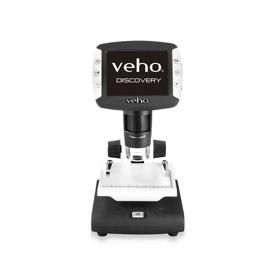 Veho Discovery - Portable Digital Microscope with 1200x Digital Zoom and LCD Screen Image 1