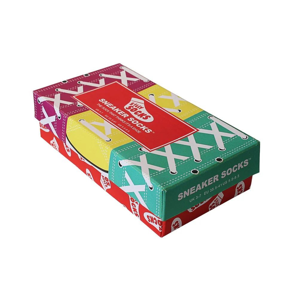 Silly Socks 3 Pairs Gift Box - Women's Sneakers - 3-7 Image 1