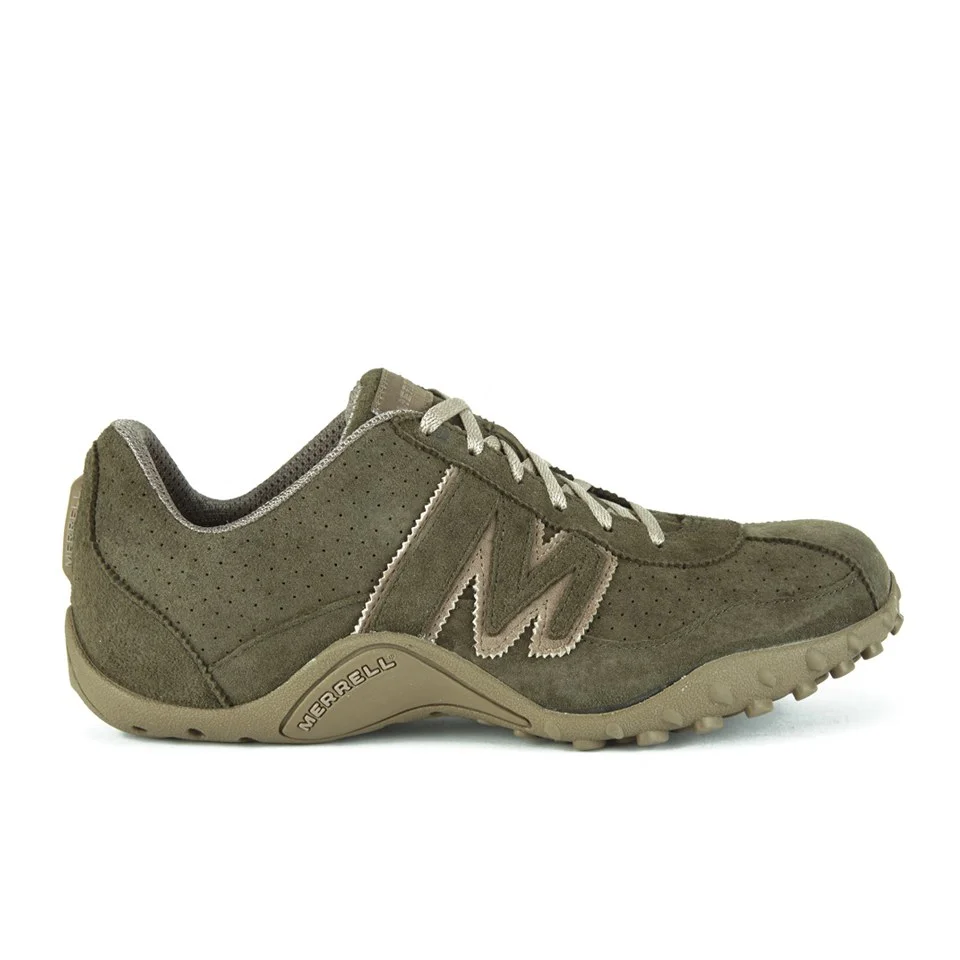 Merrell Men's Sprint Blast Perf Hiking Shoes - Hunter Brown - UK 7 - Green Image 1