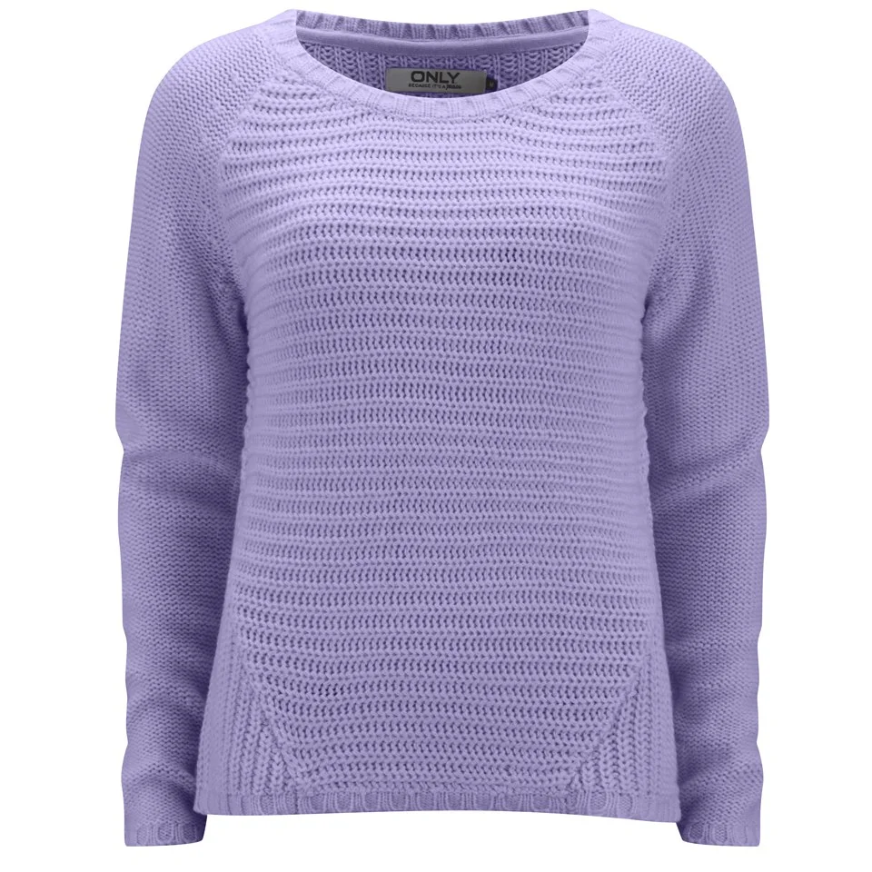 ONLY Women's Tullalu Jumper - Lavender - XS - Purple Image 1