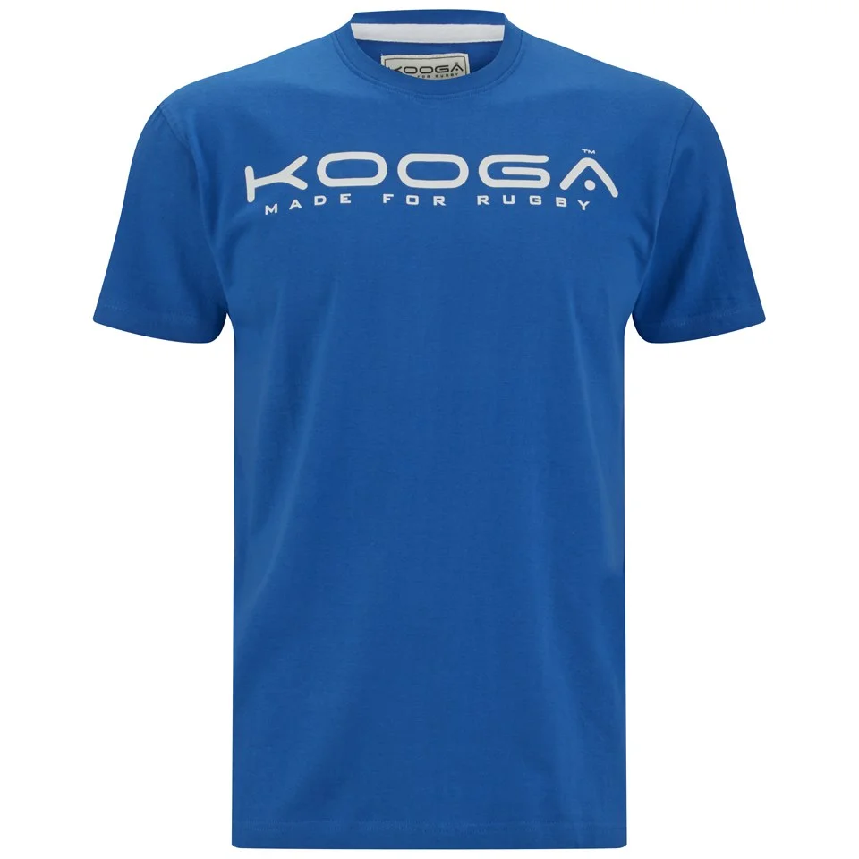 Kooga Men's Cotton Logo T-Shirt - Reflex Blue - S - Blue Image 1