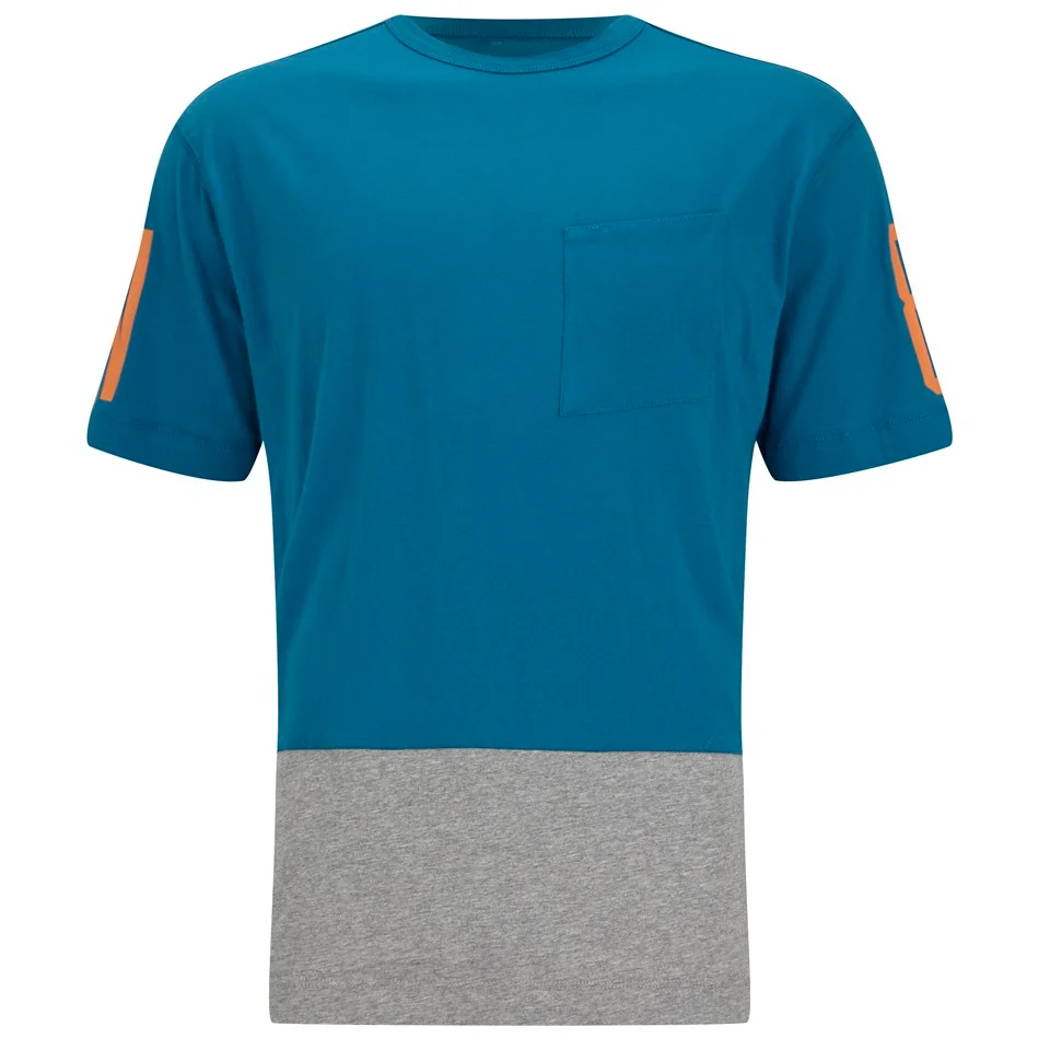 Boxfresh Men's Lutley T-Shirt - Seaport - S - Blue Image 1