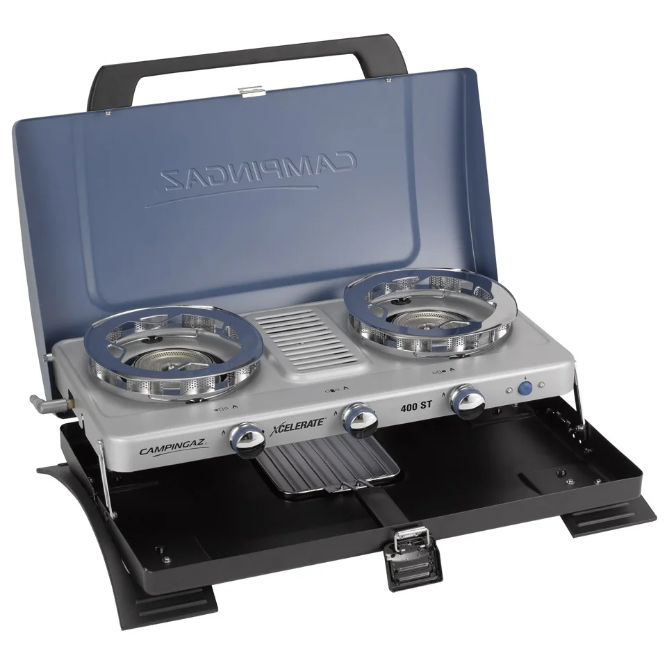 Campingaz Series 400 ST Double Burner and Toaster Stove Image 1