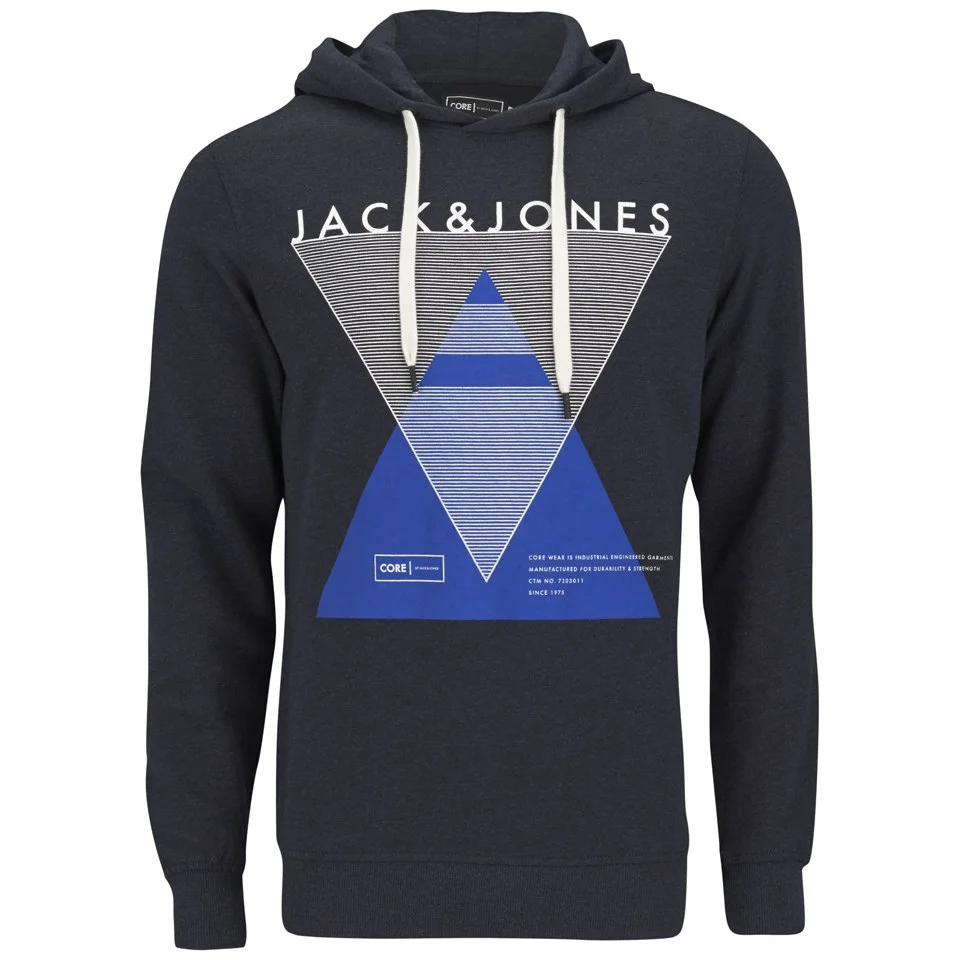 Jack & Jones Men's Covan Hoody - Dress Blue - S - Blue Image 1