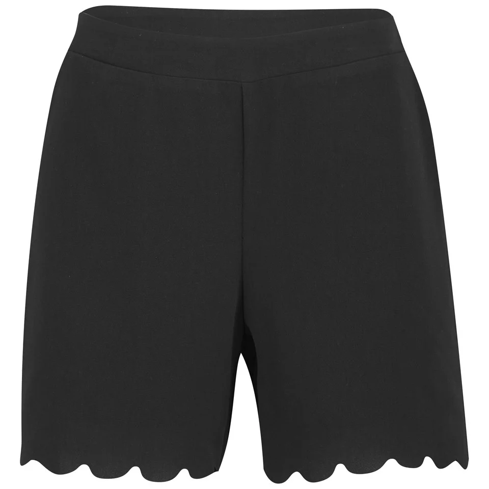 Vero Moda Women's Ring Shorts - Black - XS/UK 8 - Black Image 1