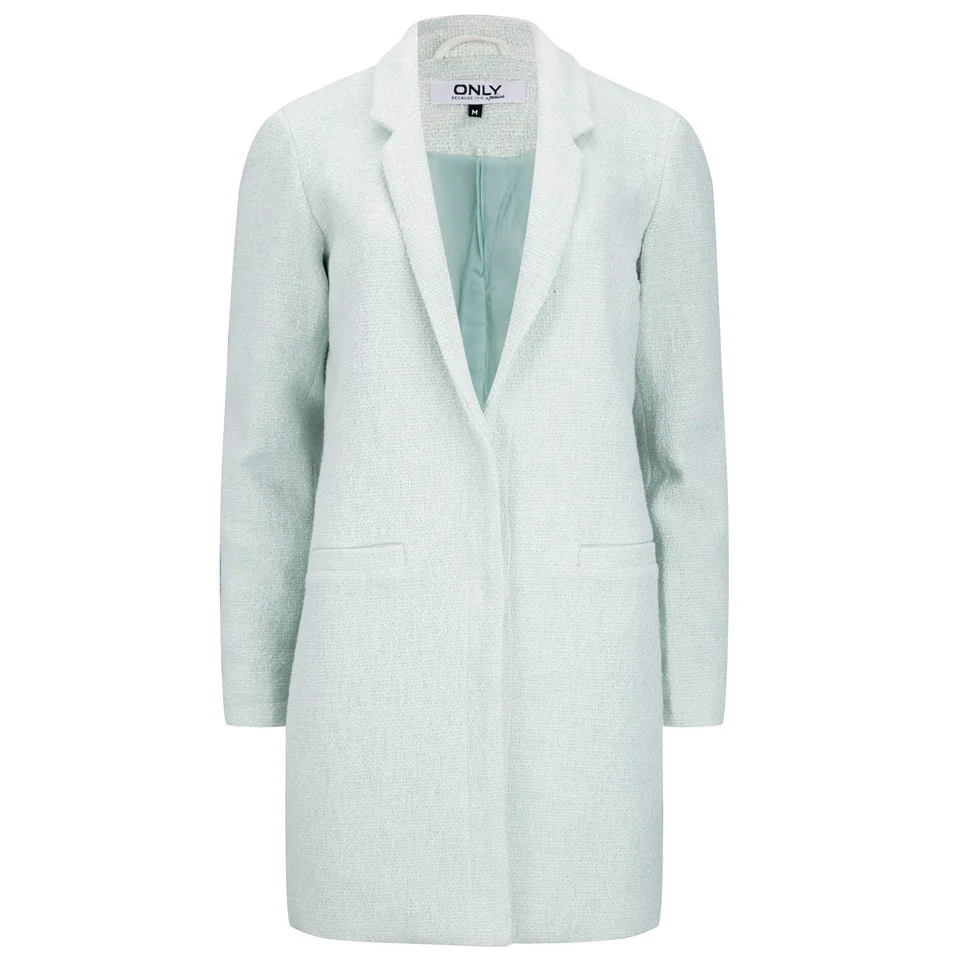 ONLY Women's Maddie Spring Coat - Bay - XS/UK 6 - Green Image 1