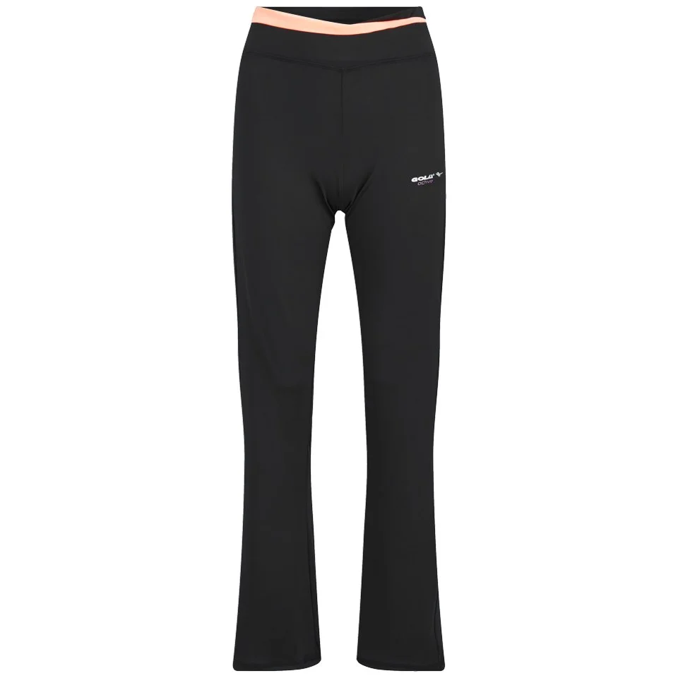 Gola Women's Lexi Dance Pants - Black/Coral - UK 8 - Black Image 1