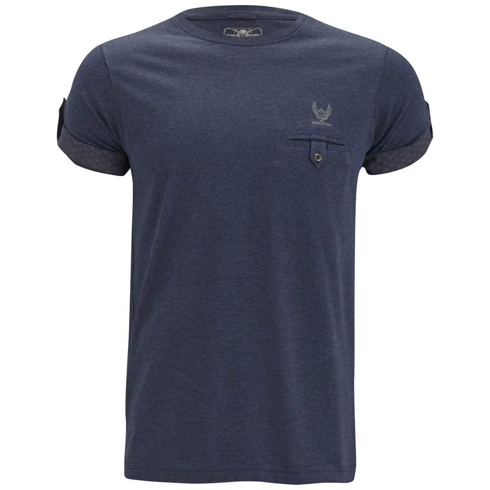 Ringspun Men's Herd T-Shirt - Navy - S - Blue Image 1