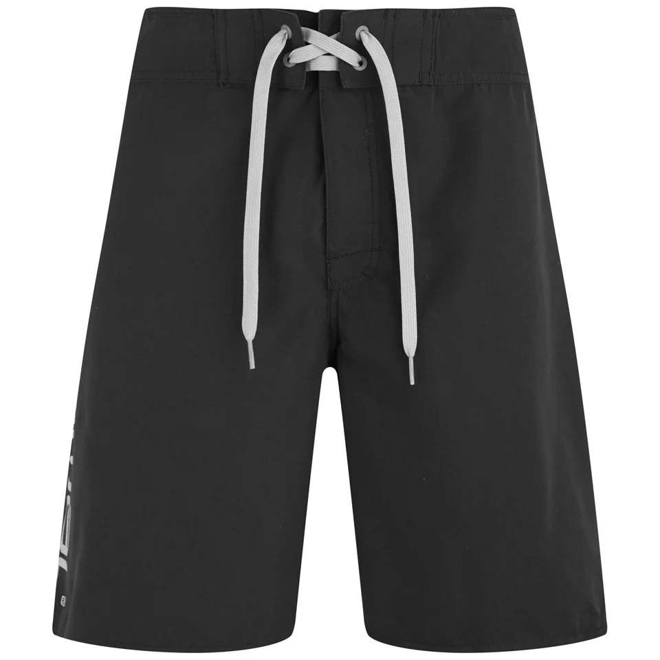 Animal Mens 20 Inch Bodella Fixed Waist Board Shorts - Black - W28 - Black Image 1