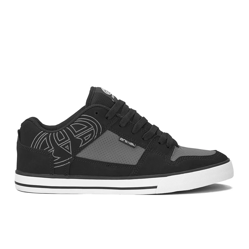 Animal Men's Ellis Logo Skate Shoes - Black - UK 7 - Black Image 1