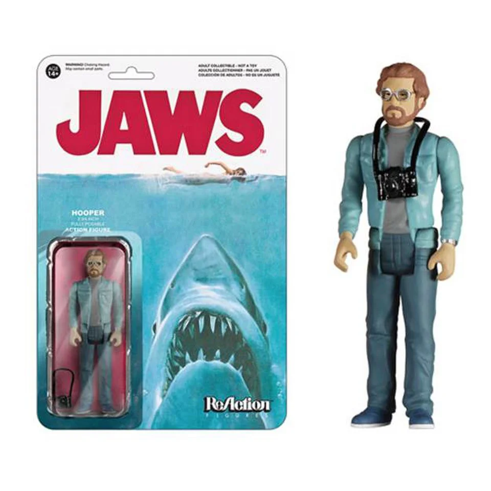 ReAction Jaws Matt Hooper 3 3/4 Inch Action Figure Image 1