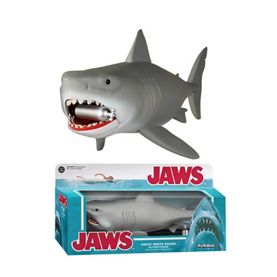 ReAction Jaws Great White 10 Inch Action Figure Image 1