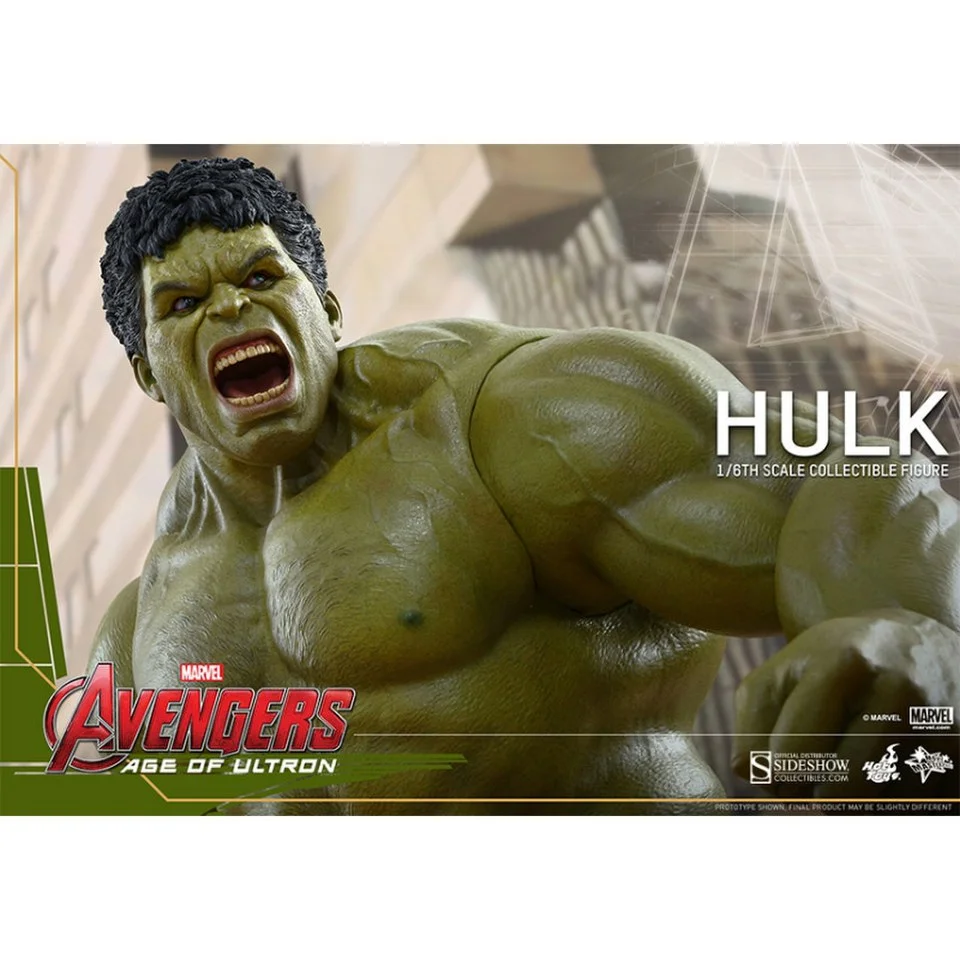 Hot Toys Marvel Avengers Age of Ultron Hulk 1:6 Scale Figure Image 1