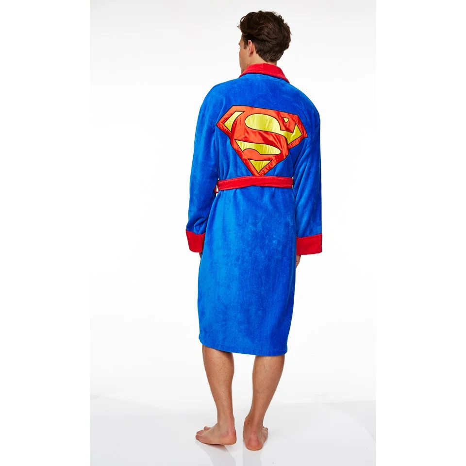 Superman DC Comics Glow in the Dark Robe Image 1