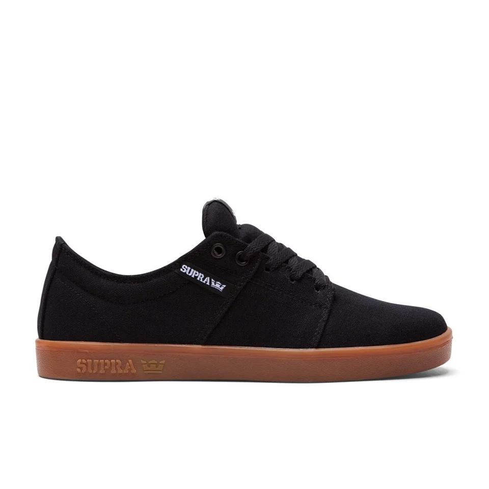 Supra Men's Stacks II Trainers - Black/Gum - UK 6 - Black Image 1