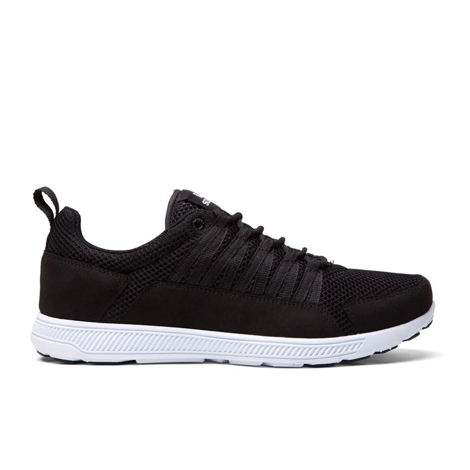 Supra Men's Owen Trainers - Black/White - UK 6 - Black/White Image 1