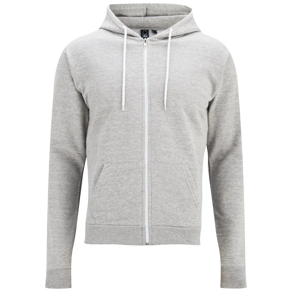 Soul Star Men's MSW Berkley Hoody - Grey Melange - S - Grey Image 1