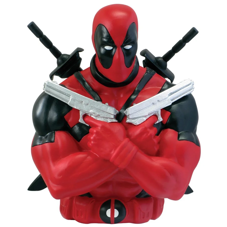 Marvel Avengers Deadpool Bust Bank Image 1