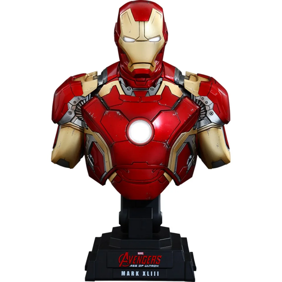 Hot Toys Marvel Age of Ultron Iron Man Mark XLIII 1:4 Scale Bust Image 1