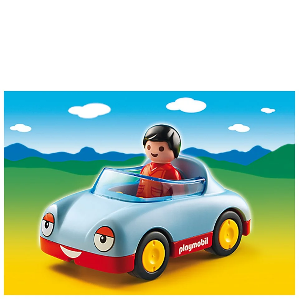 Playmobil 1.2.3 Convertible Car (6790) Image 1