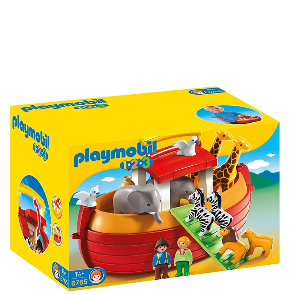 Playmobil 1.2.3 My Take Along Noah's Ark (6765) Image 1