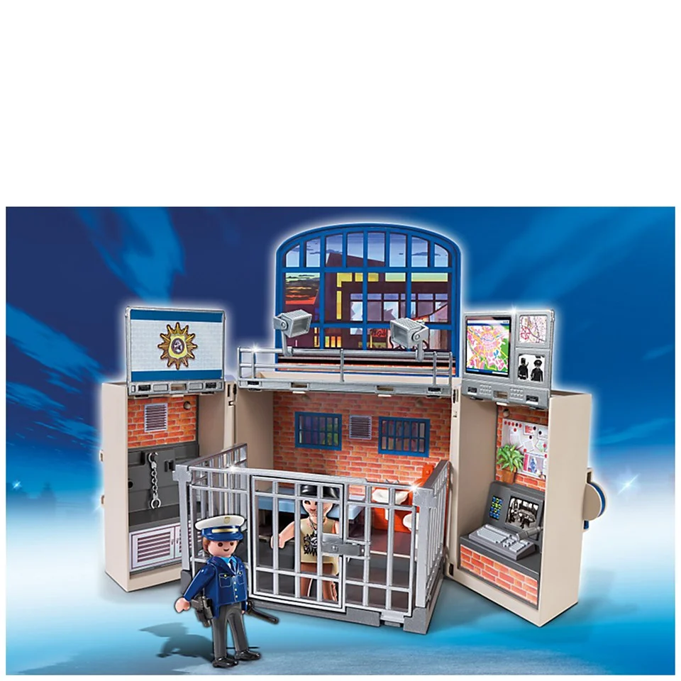 Playmobil Police My Secret Police Station Play Box (5421) Image 1