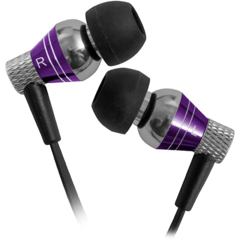 JLab - Jbuds Pro Premium Metal Earphones with Mic - Orchid Image 1