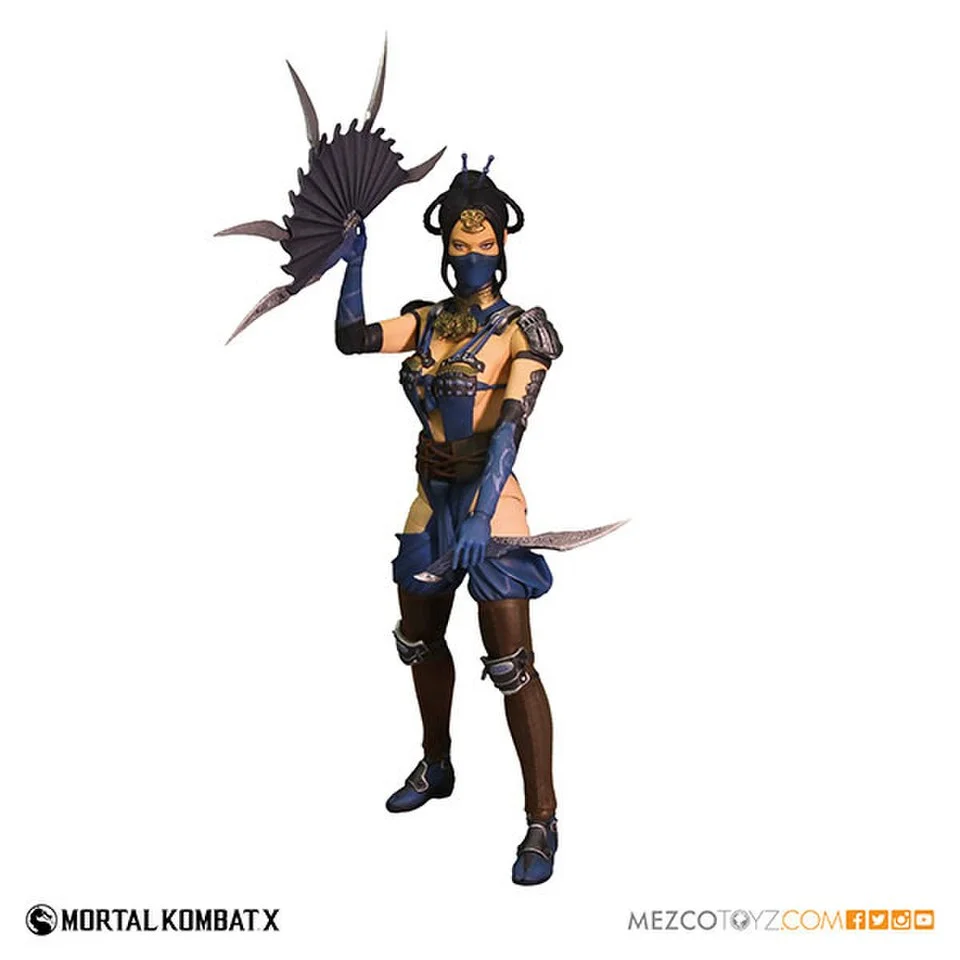 Mezco Mortal Kombat X Series 2 Kitana Action Figure Image 1